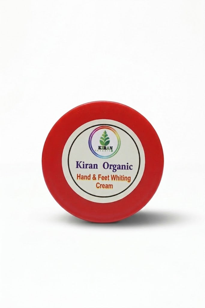 Kiran Organic Pure Herbal Hand & Feet Whitening Cream
