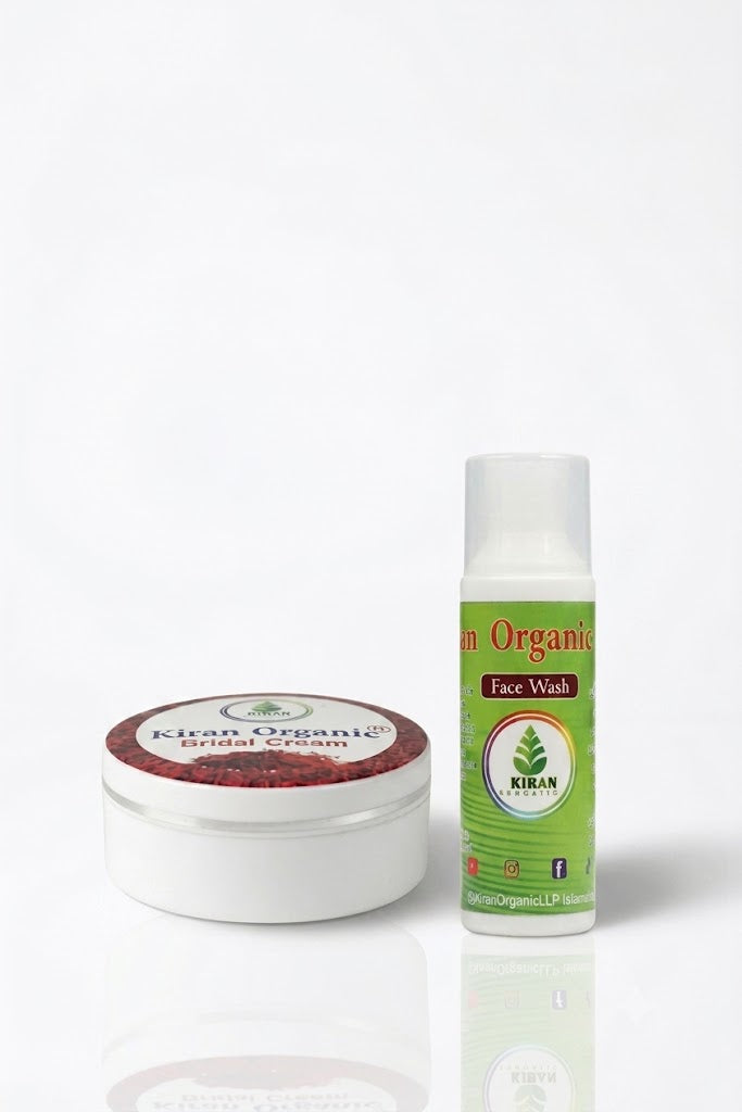 Kiran Organic Bridal Cream with Face Wash