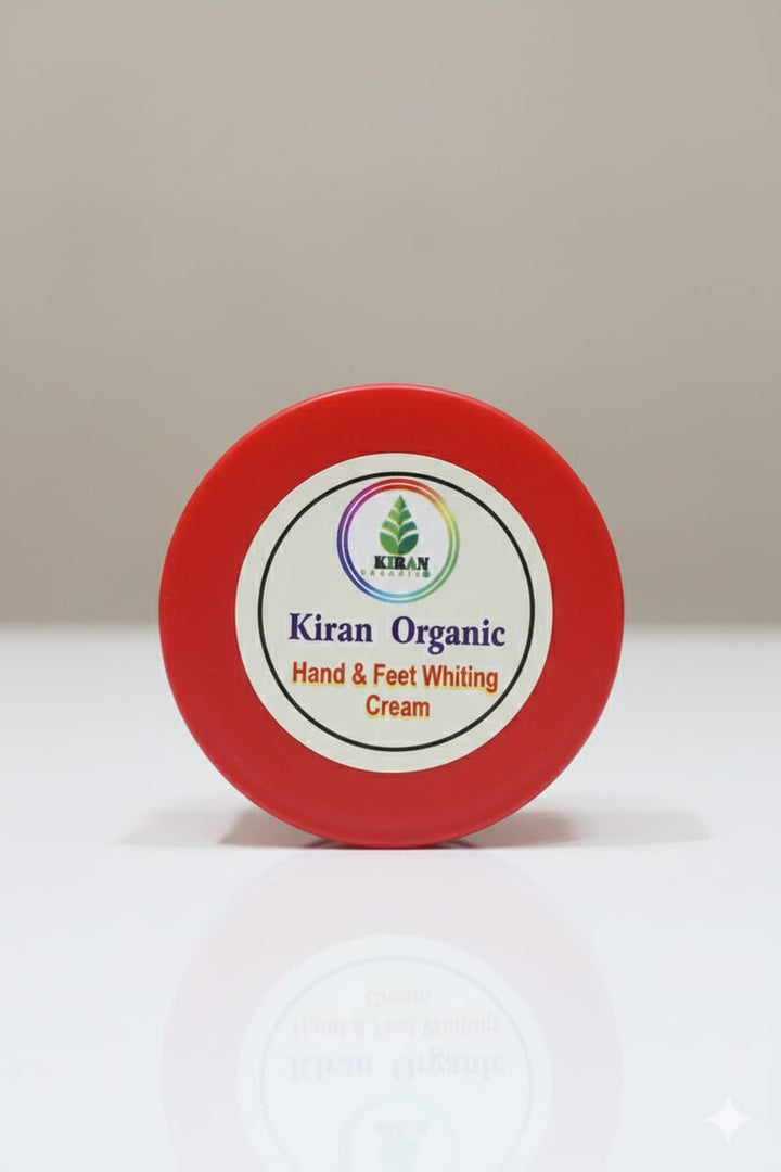 Kiran Organic Pure Herbal Hand & Feet Whitening Cream